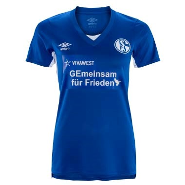 Camiseta Schalke 04 1ª Mujer 2022-2023
